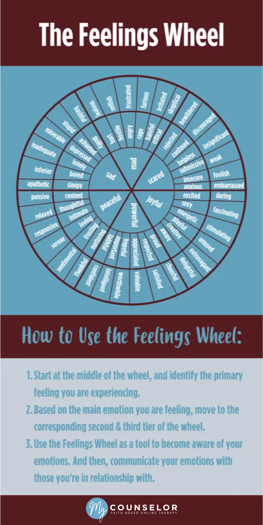 the feeling wheel